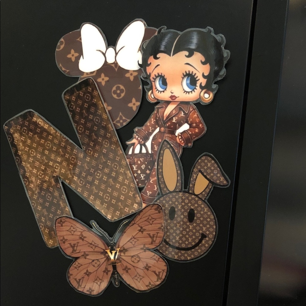 Designer-Inspired Monogram Magnet Set